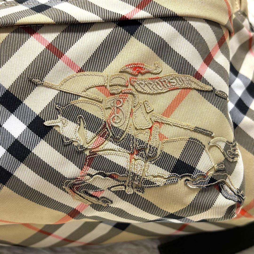 【新品同様・現行品】BURBERRY チェックプリントスモール　バックパック