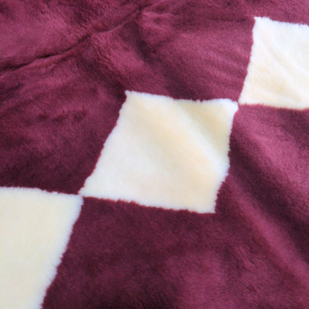 ニチロ毛皮　日本ムートン　ムートンシーツ　シングル