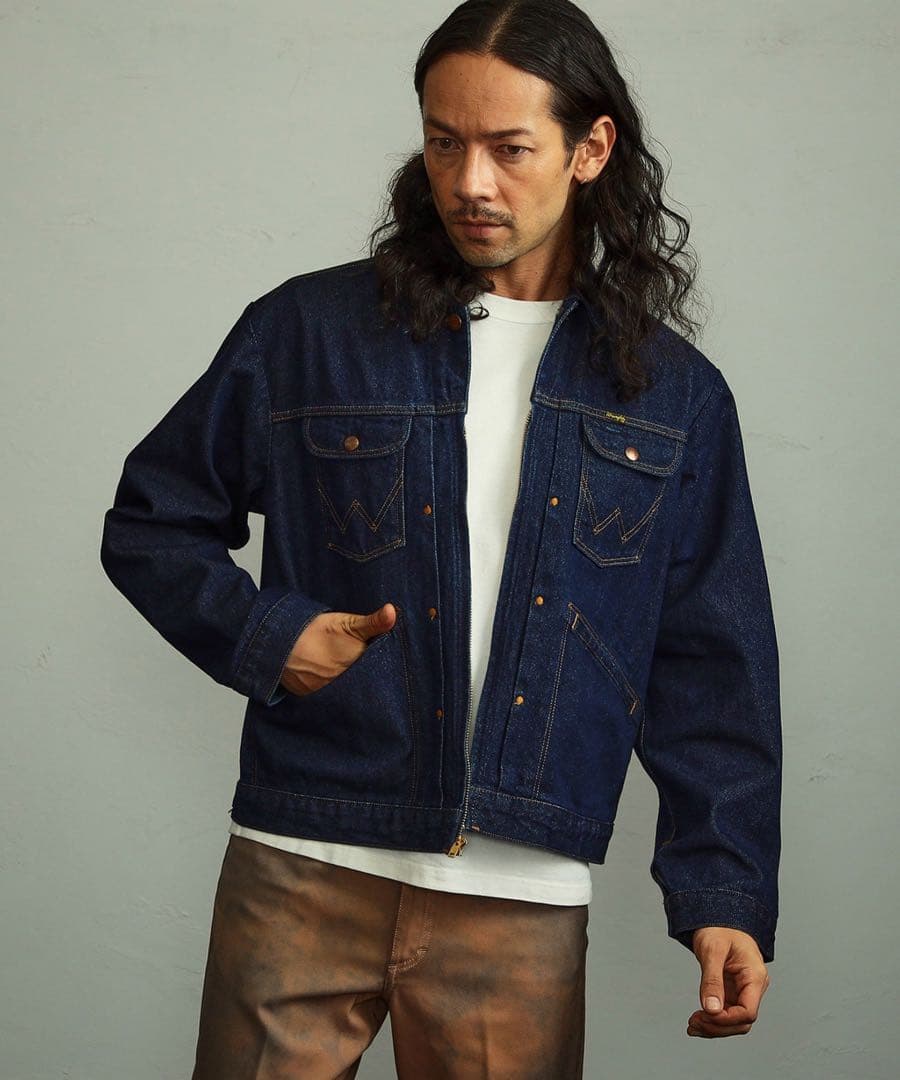 Wrangler 24MJZ JACKET ラングラーインディゴデニムジャケット