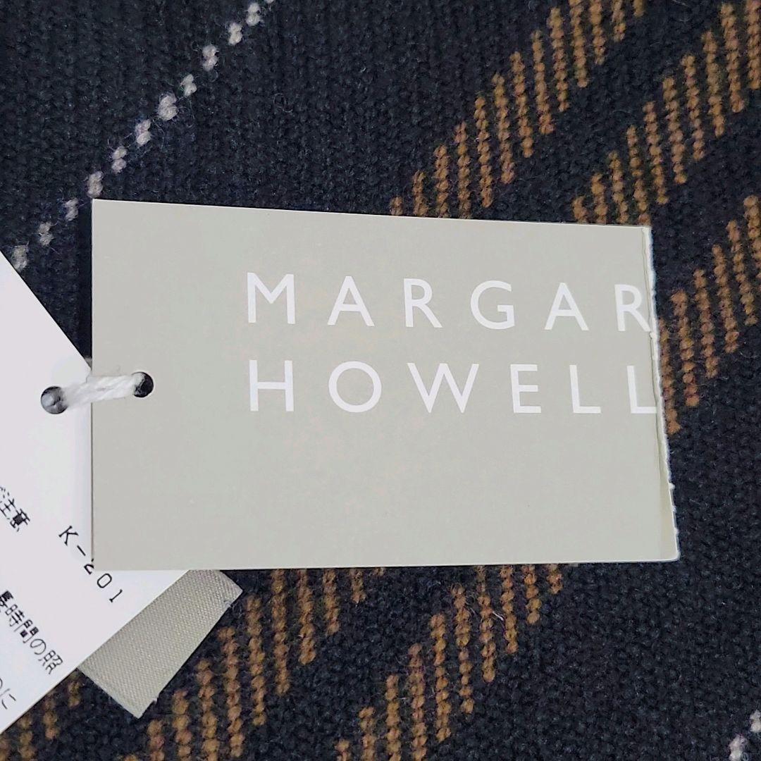 新品・未使用✨ マーガレットハウエル マフラー 英国製 ウール100% チェック