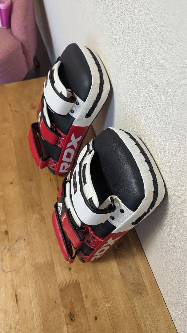 【美品】RDX キックミット レザー 革 2個 日本正規品