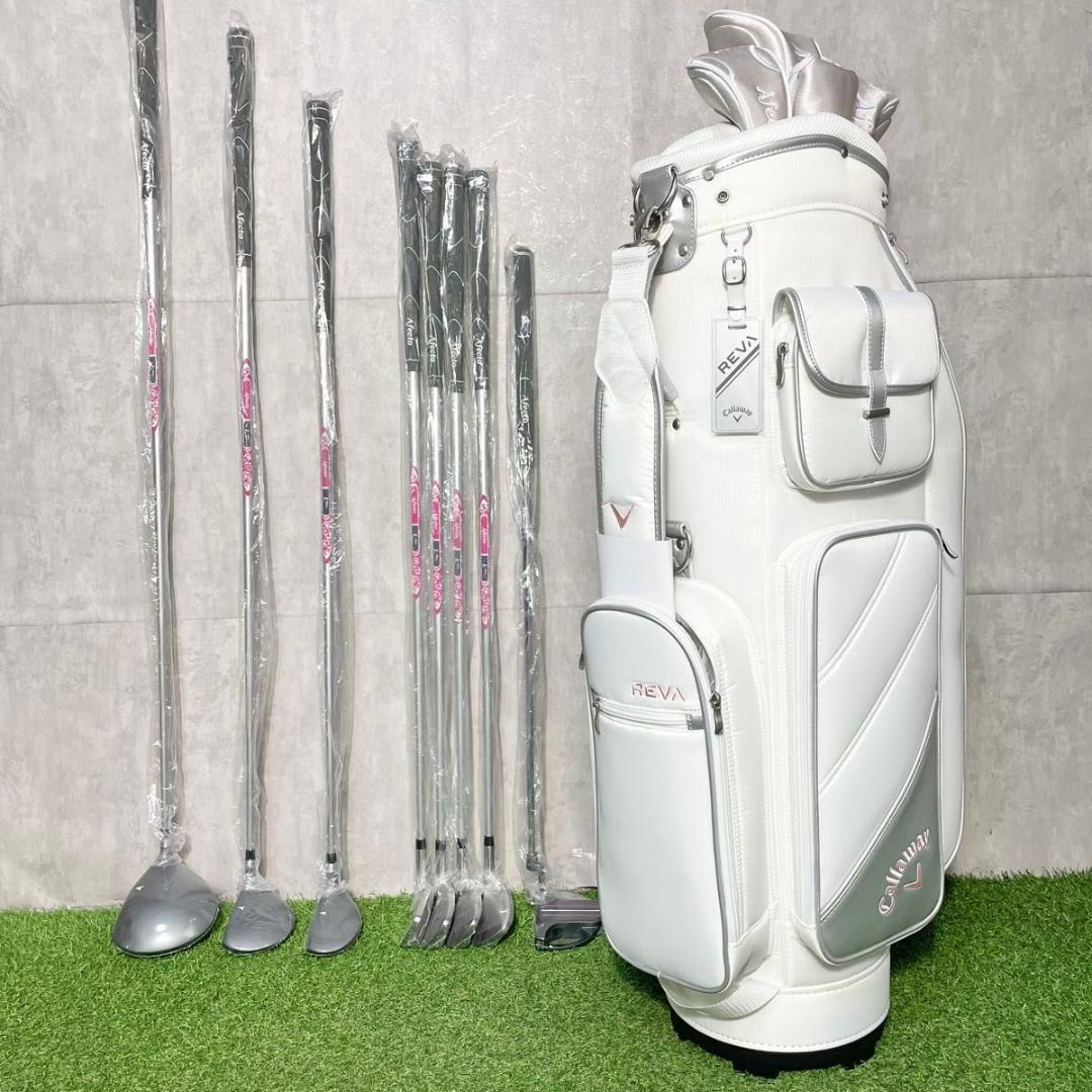 【全て新品！レフティ！】キャロウェイ レバ ゴルフクラブセット 8本 L 左利き