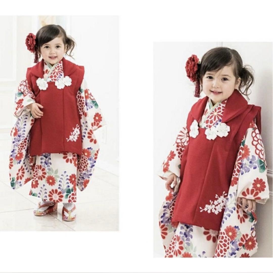 Catherine Cottage キャサリンコテージ　七五三　着物3点セット