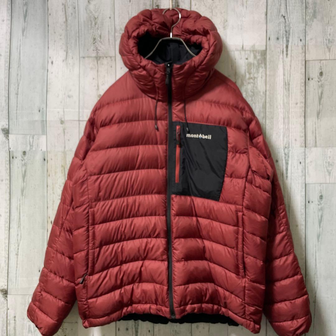 montbell リバーシブル ダウン コロラドパーカ L