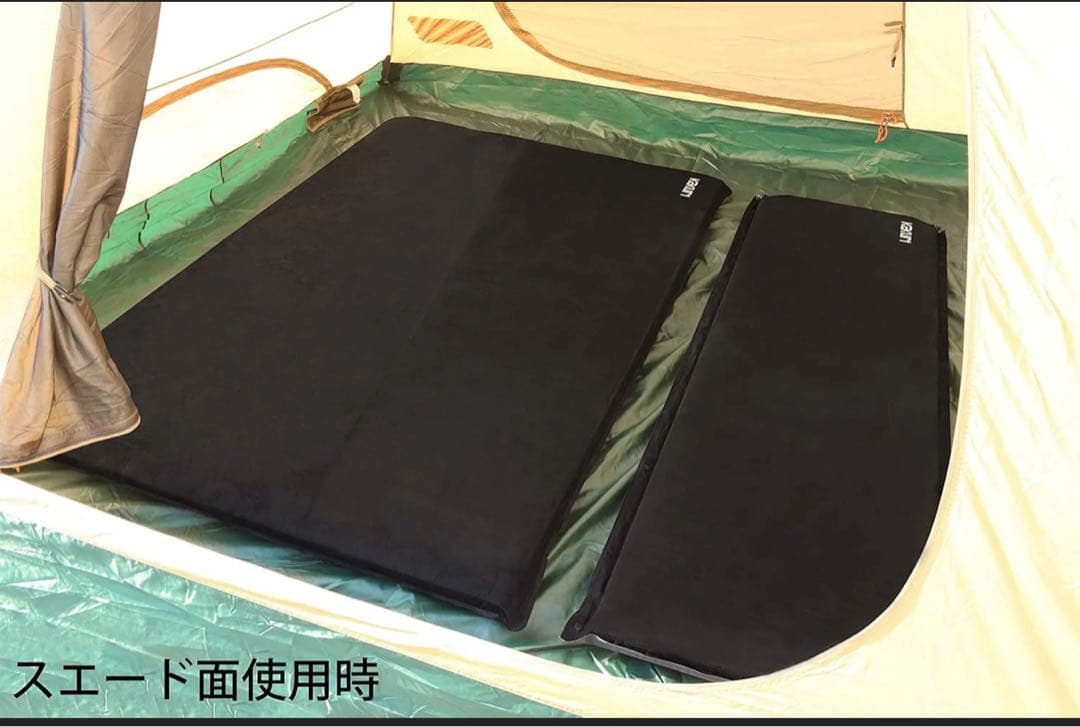 KAKURI インフレーターマット 7cm厚 ダブル