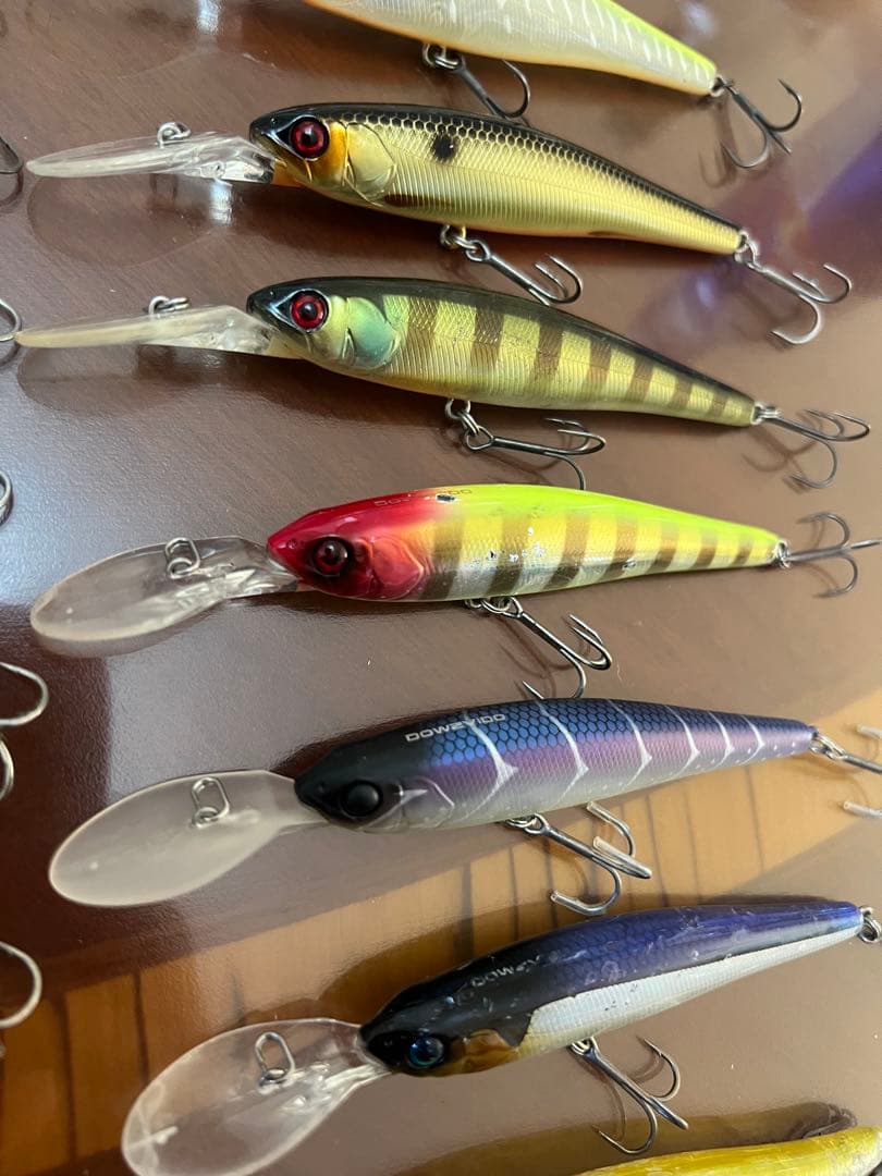 ジャッカルルアーセット リレンジ110 ダウズビドー RVミノー 13個セット