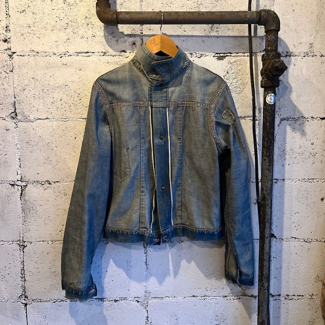 50's ショップブランド デニムジャケット1st型1ポケット