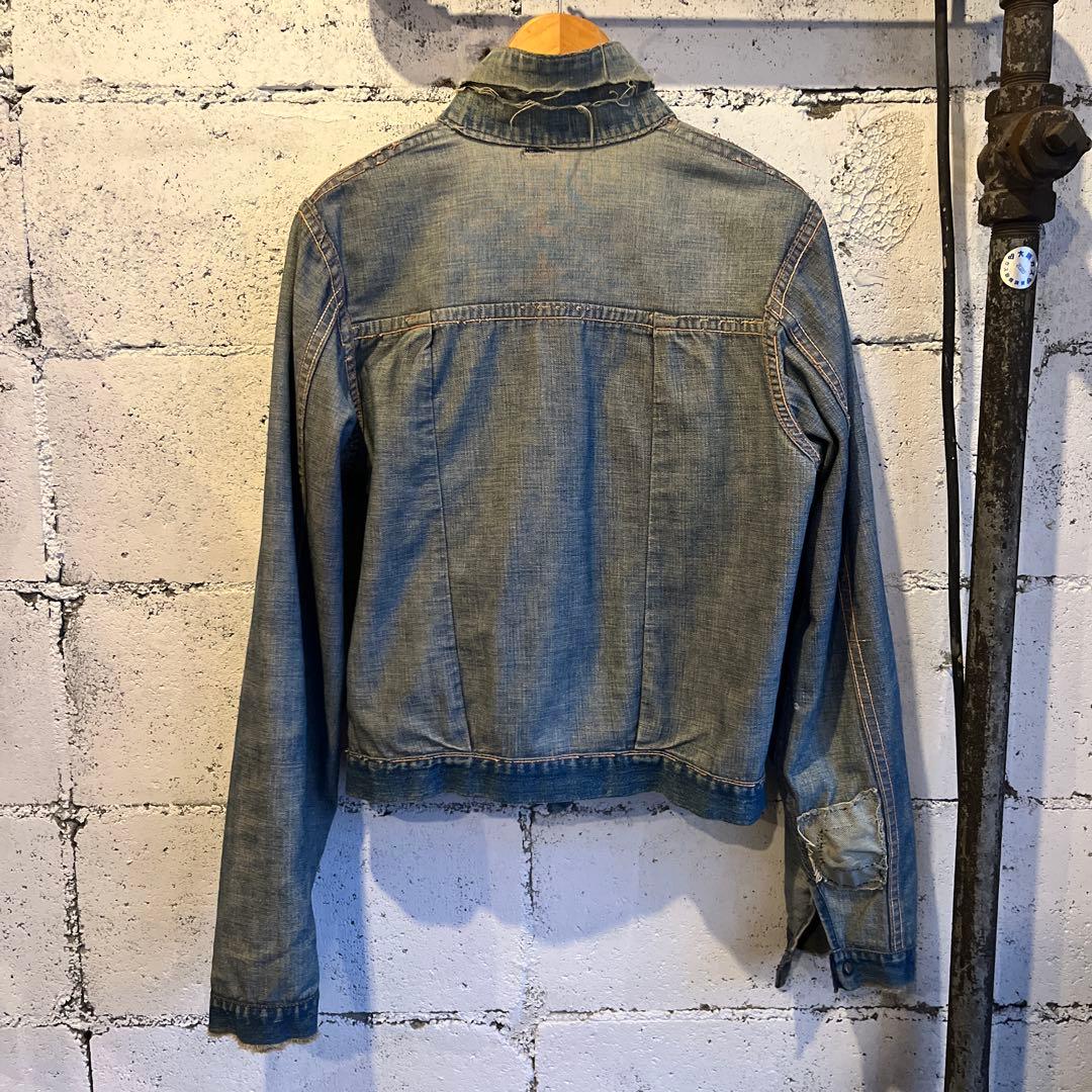 50's ショップブランド デニムジャケット1st型1ポケット