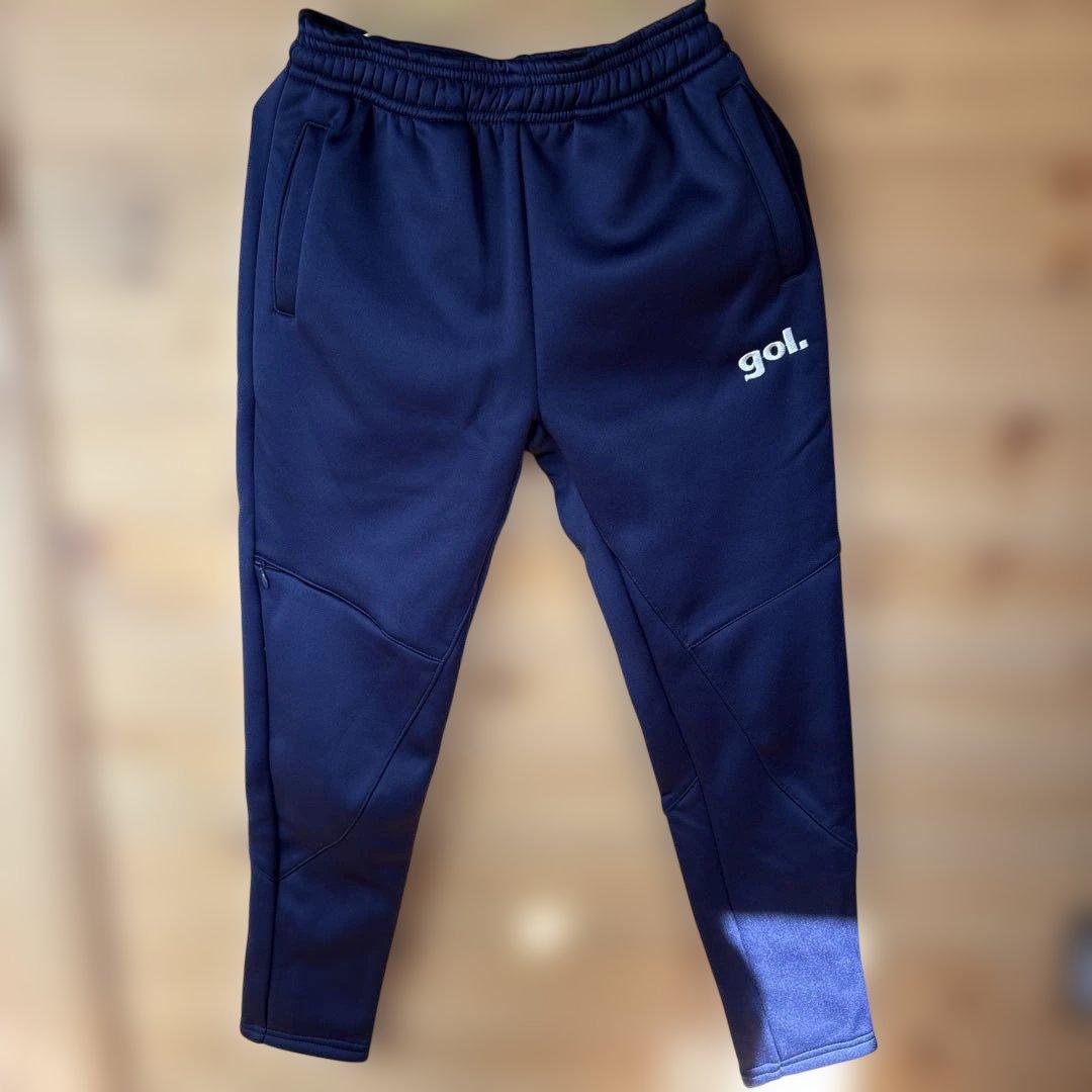 gol. 新品未使用 140 パディングハーフコート 上下セット 裏起毛