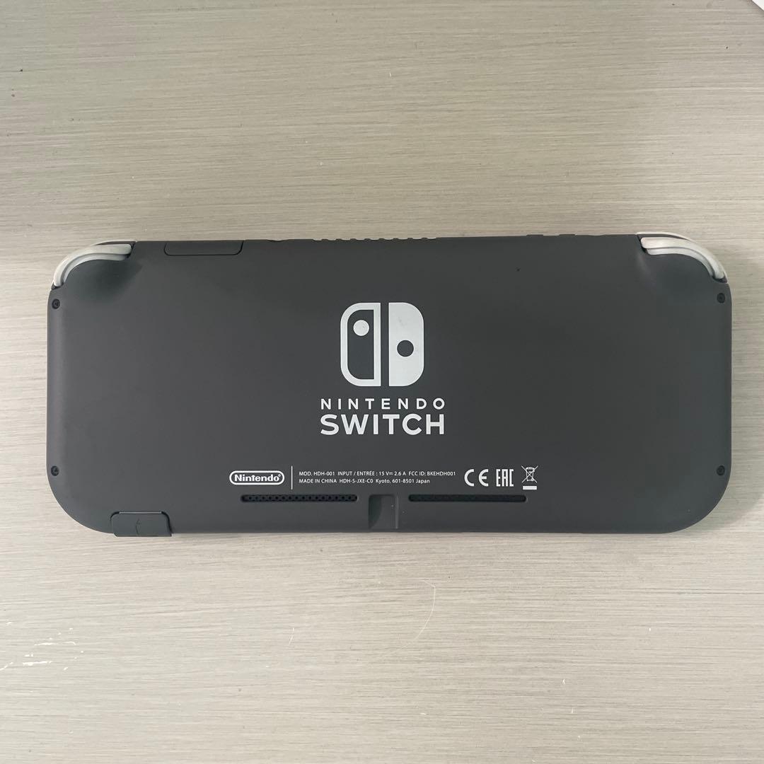 Nintendo Switch Lite グレー 本体　ソフト付