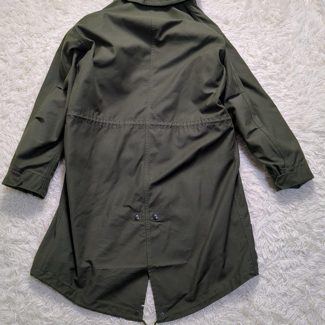 【人気✨monkey time✨L】リアルファー モッズコート 2way ロング