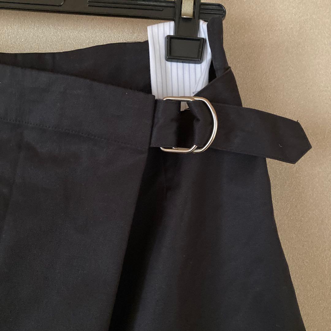 コムデギャルソントリコ　ラップスカート風キュロット　1980年代　コットン