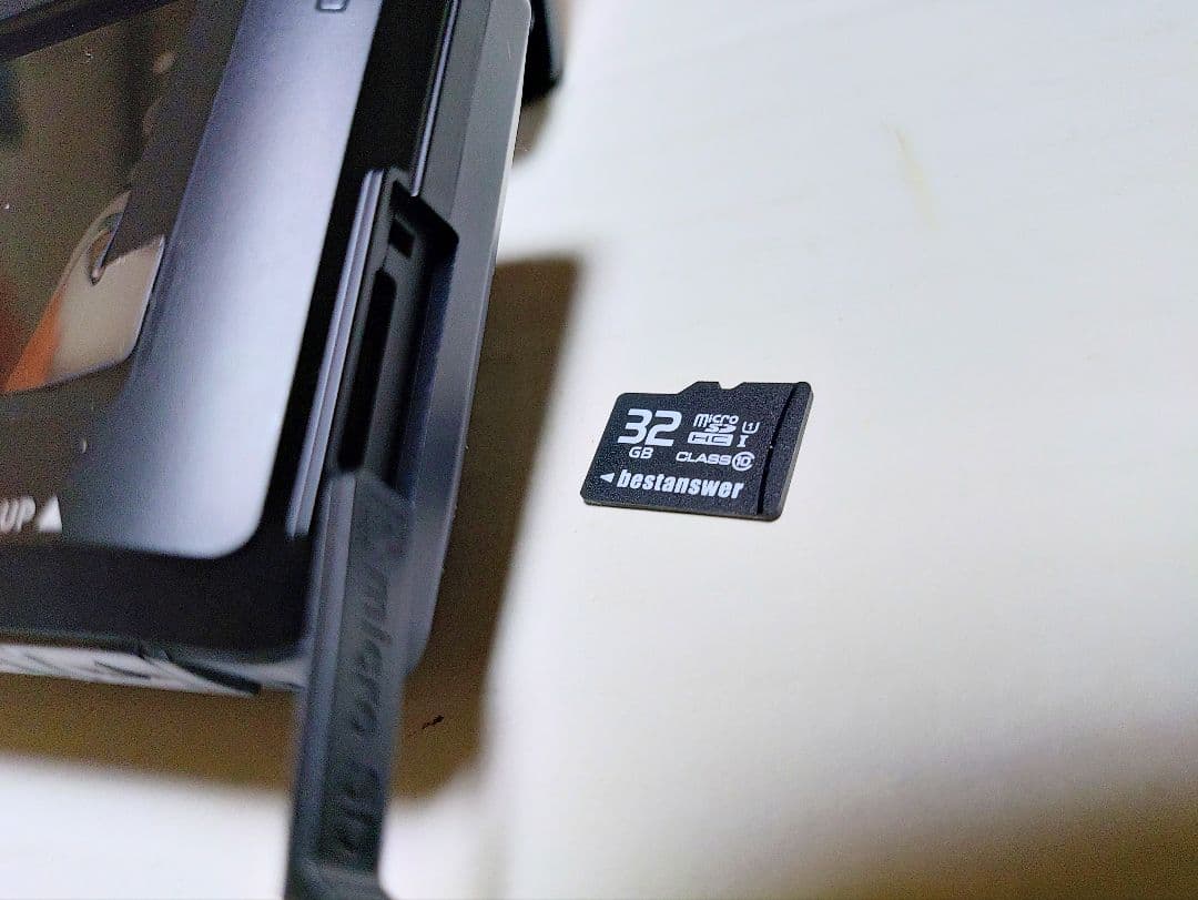 コムテックZDR-016型前後2カメラドライブレコーダー完全作動確認フルセット