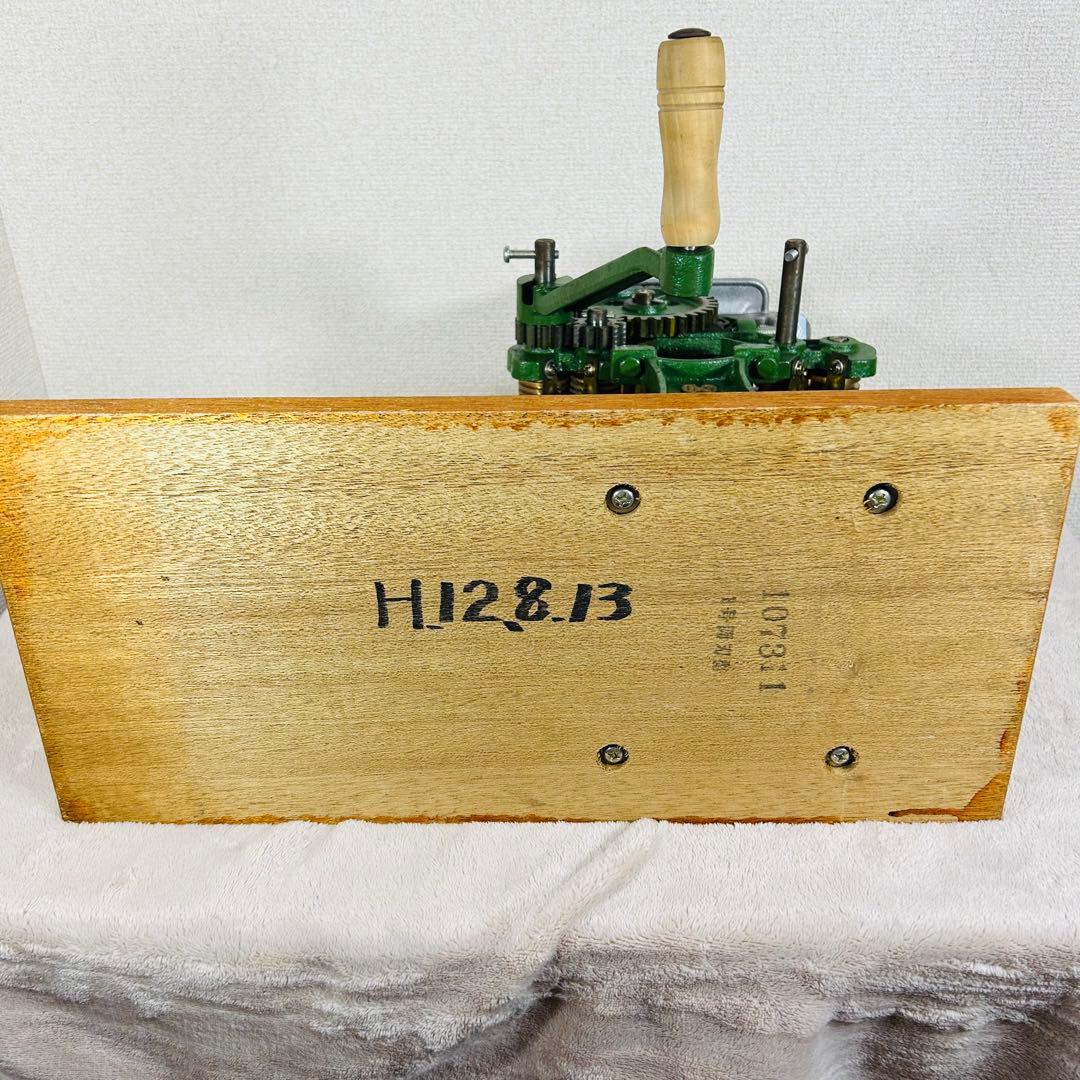 【美品】小野式製麺機　両刃型　2.2mm 4.2mm