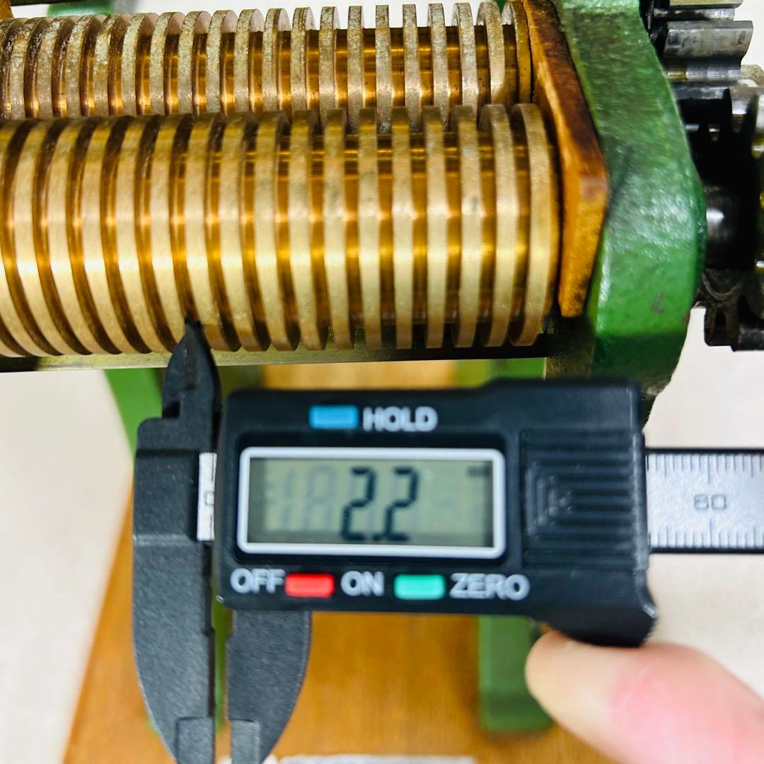 【美品】小野式製麺機　両刃型　2.2mm 4.2mm