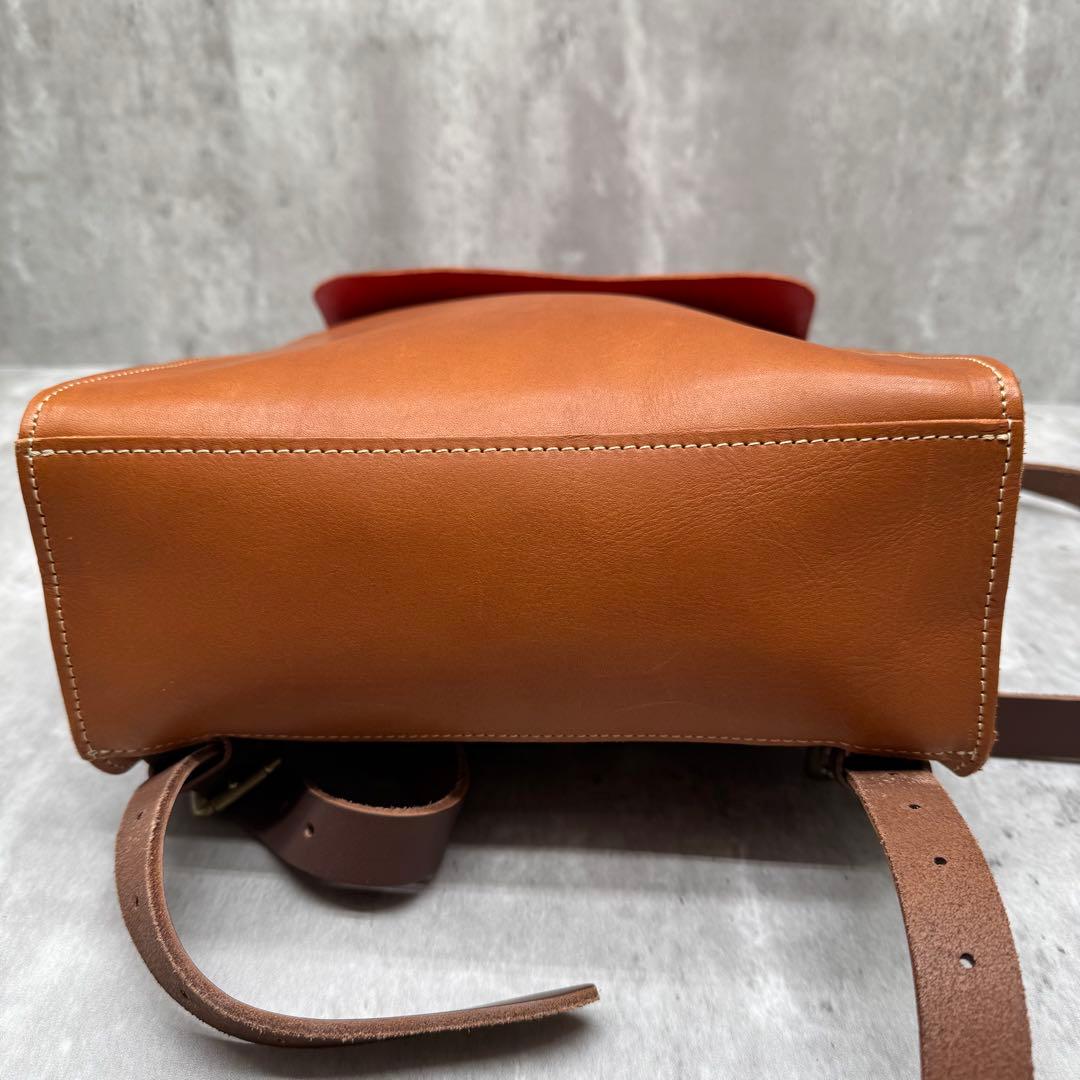 希少カラー キソラ リュック バックパック レザー マルチカラー ターンロック