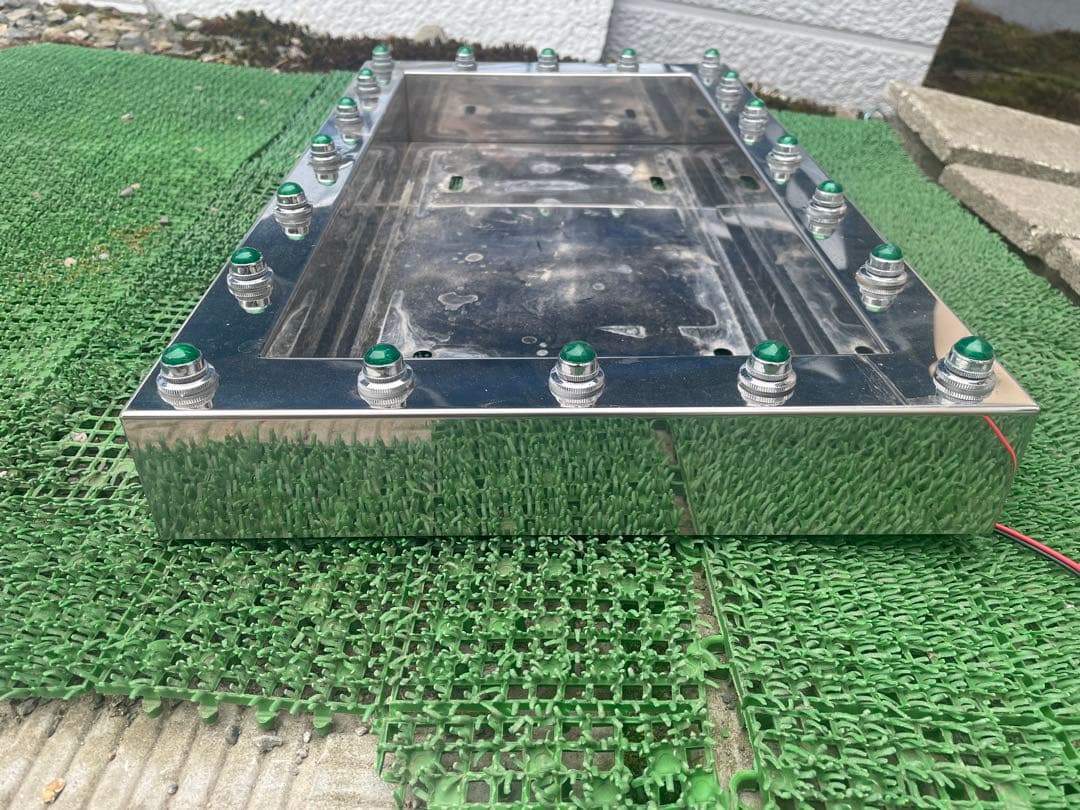 大型用 パイロットナンバー枠 大型ナンバー枠 パイロット(緑)