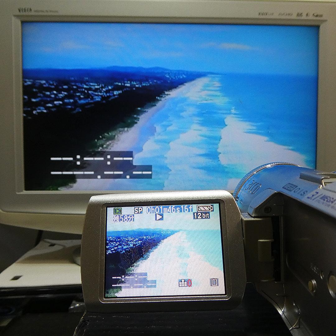 動作良好 パナソニック NV-GS250 MiniDVビデオカメラDVD化に最適