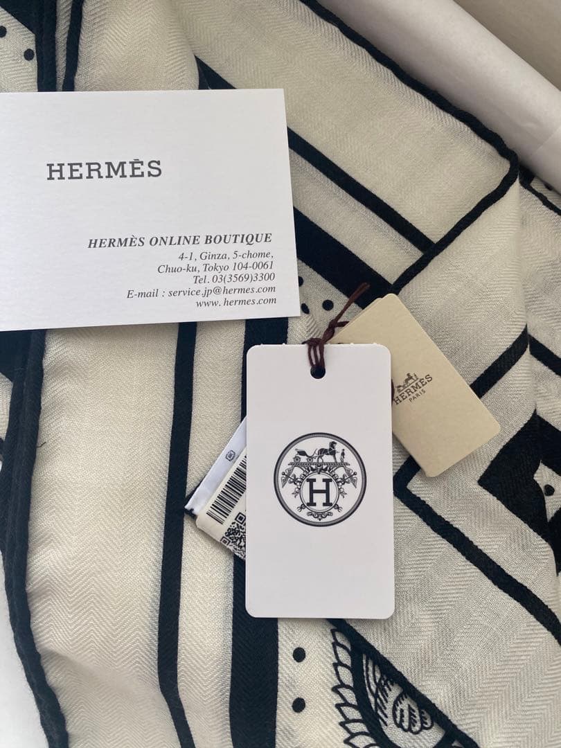 HERMES エルメス カシシル カレジェアン 《船乗りのタトゥー・バンダナ》