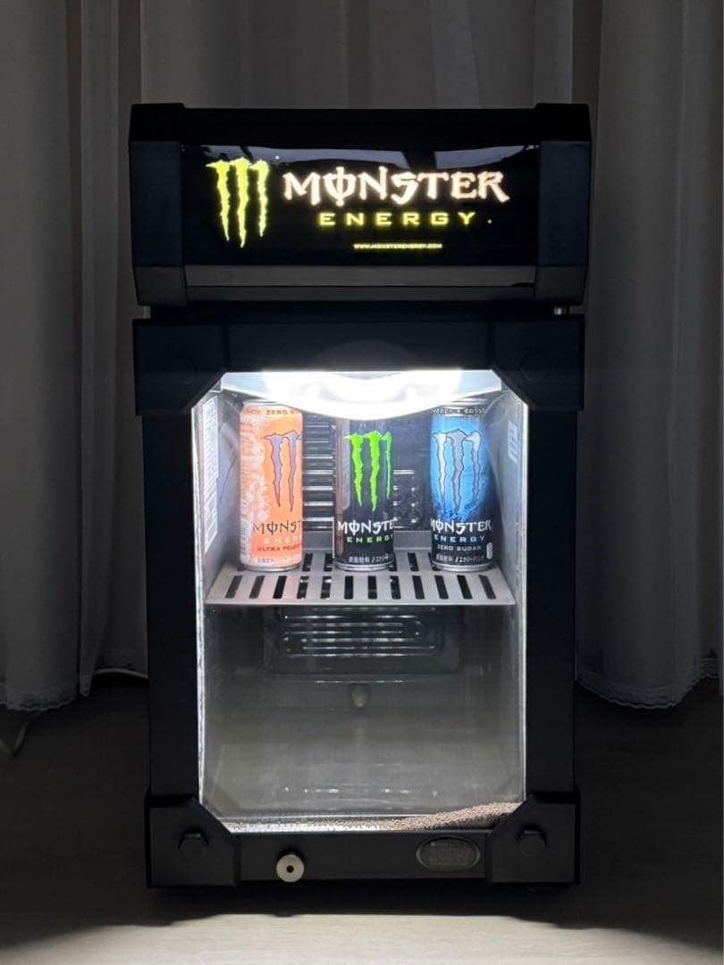 Monster Energy モンスターエナジー 冷蔵庫 冷蔵 ショーケース - メルカリ
