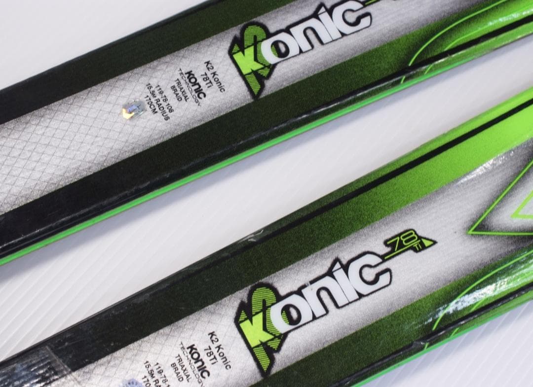 ☆ K2 ikonic78 Ti 170㎝ 軽量SET オールマウンテンスキー板 - メルカリ