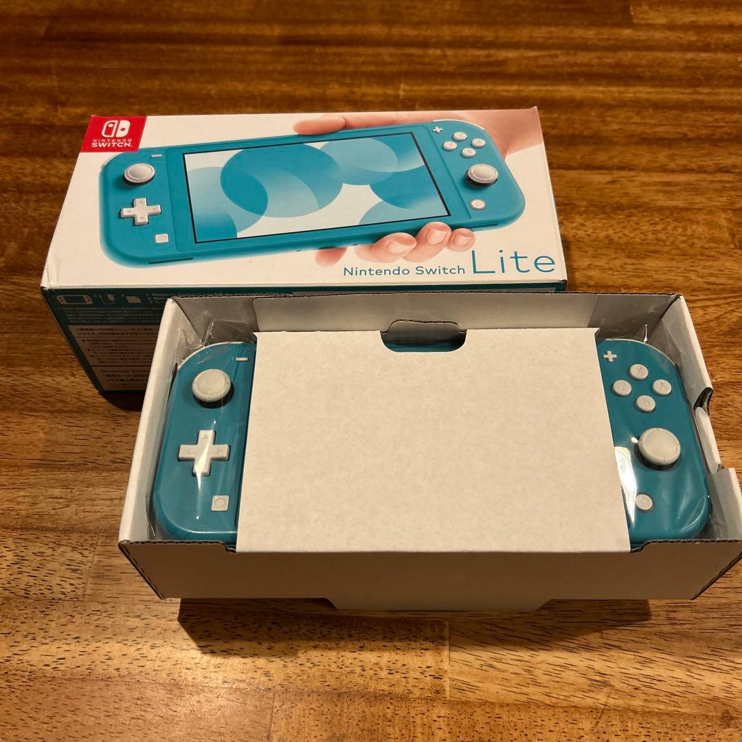Nintendo Switch Lite ターコイズ（充電器無）