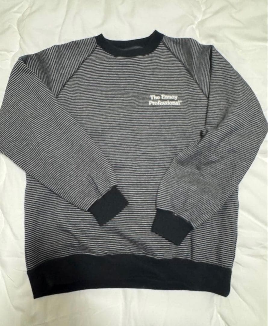 トラトラトラennoy ストライプスウェット Sサイズ