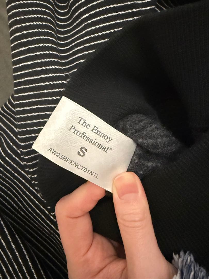 トラトラトラennoy ストライプスウェット Sサイズ