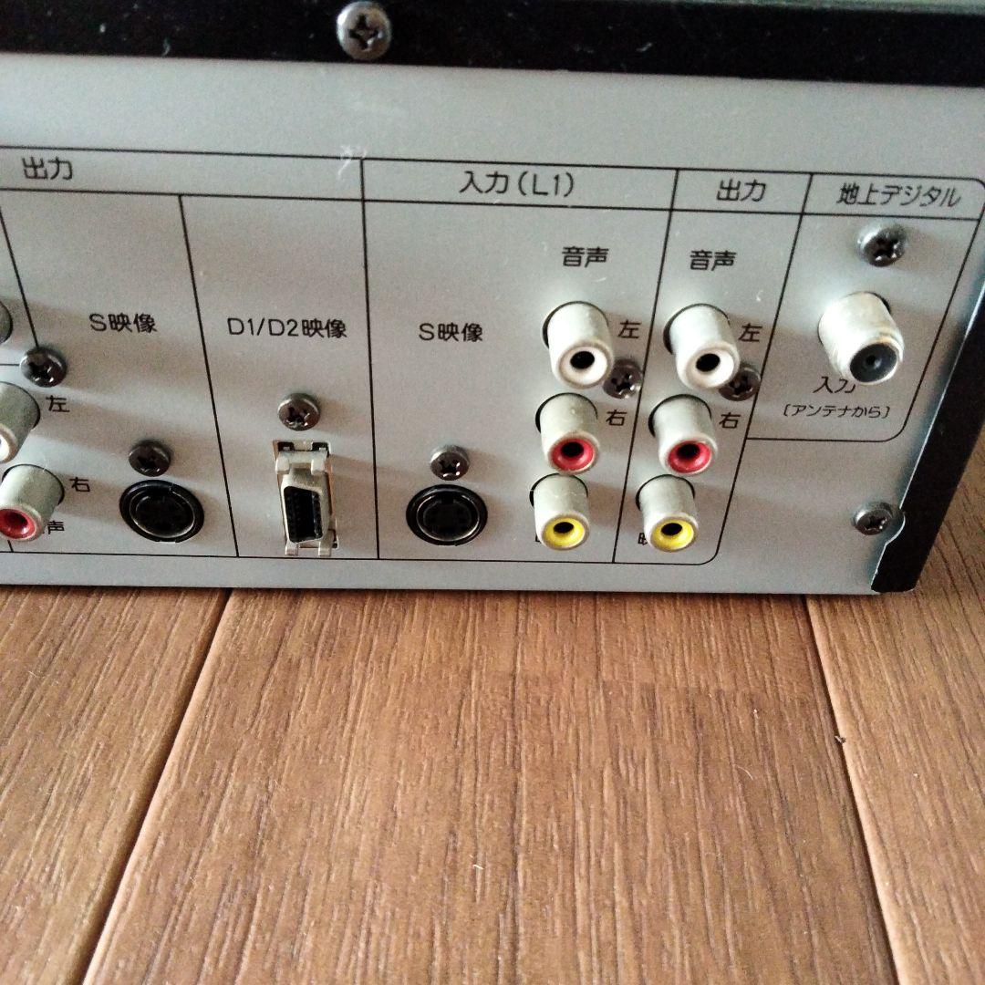 地デジチューナー内蔵ビデオ一体型DVDレコーダー DXR160V