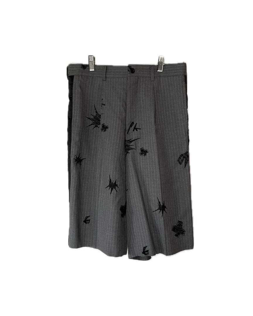 コムデギャルソン オムプリュス15ss セットアップ　鈴木ヒラク　刺繍