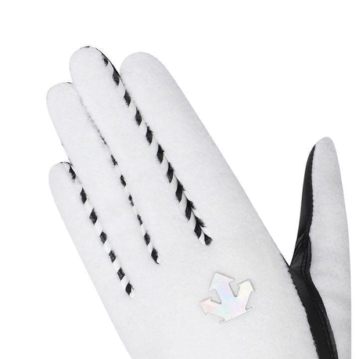 デサント　ゴルフ　グローブ　冬用　手袋　ホワイト　19サイズ