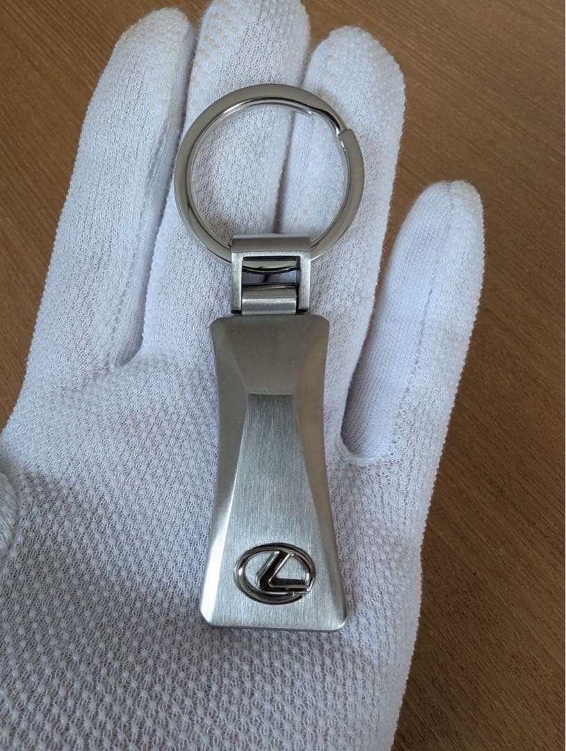 【未使用品】LEXUSオリジナル「キーリング(ステンレスメタル)」