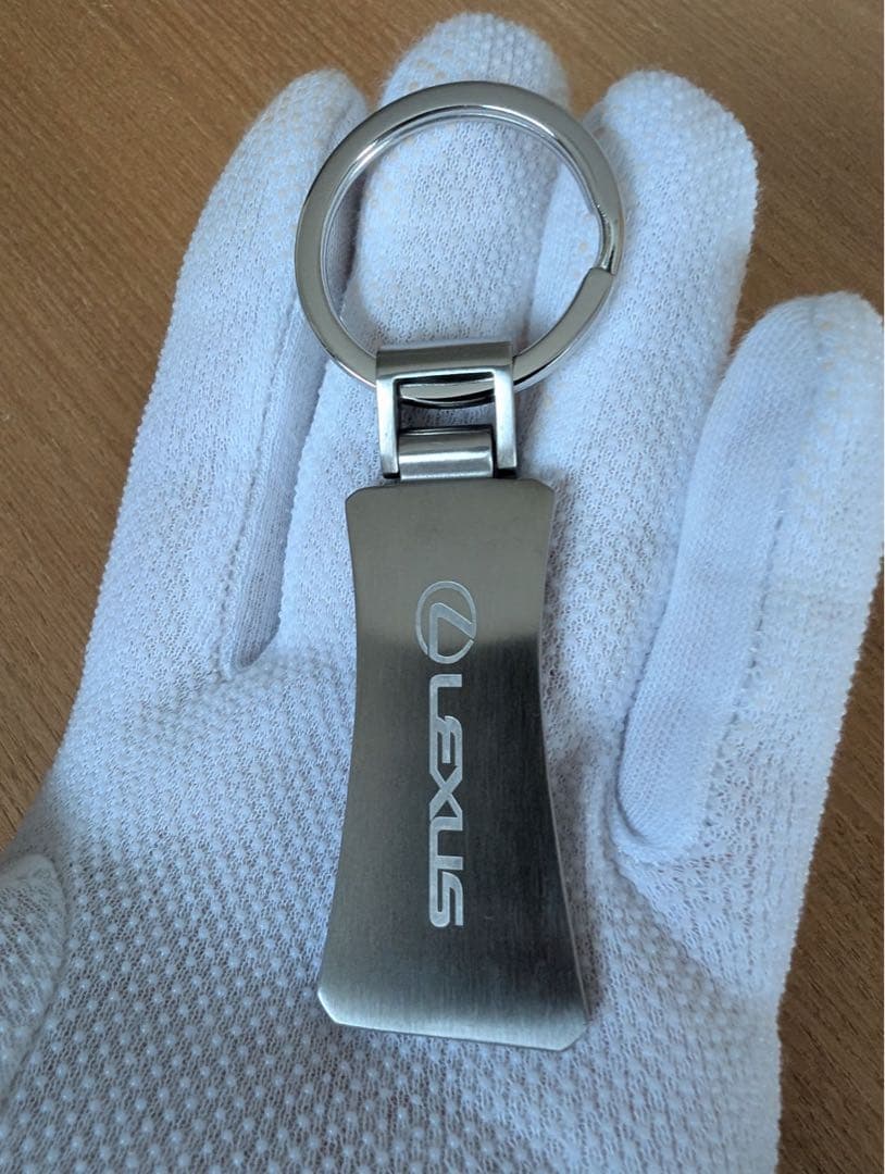 【未使用品】LEXUSオリジナル「キーリング(ステンレスメタル)」