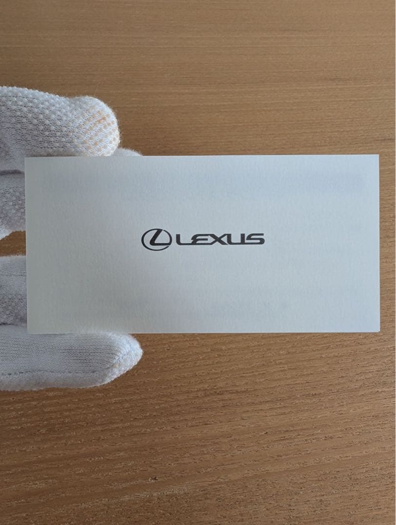 【未使用品】LEXUSオリジナル「キーリング(ステンレスメタル)」