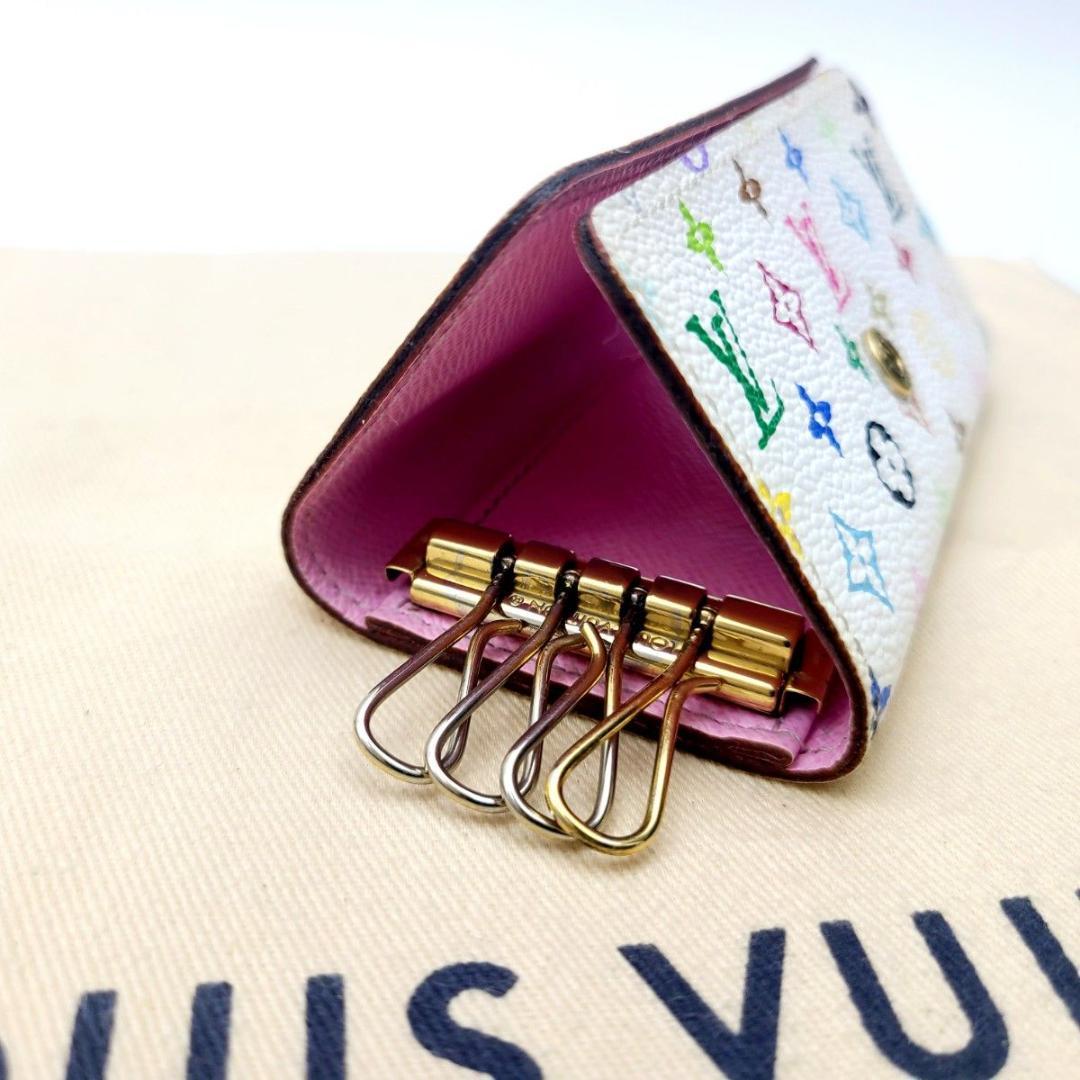 ルイヴィトン マルチカラー キーケース ミュルティクレ4 モノグラム