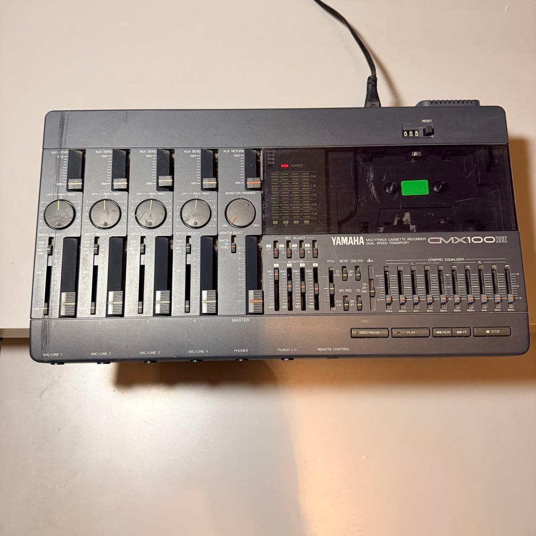 YAMAHA CMX100Ⅲ マルチトラックカセットレコーダー MTR - メルカリ