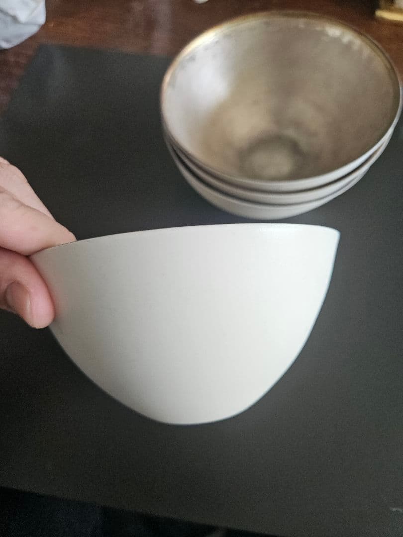 4個セット　青木良太　ホワイトボウル シルバー　作家もの