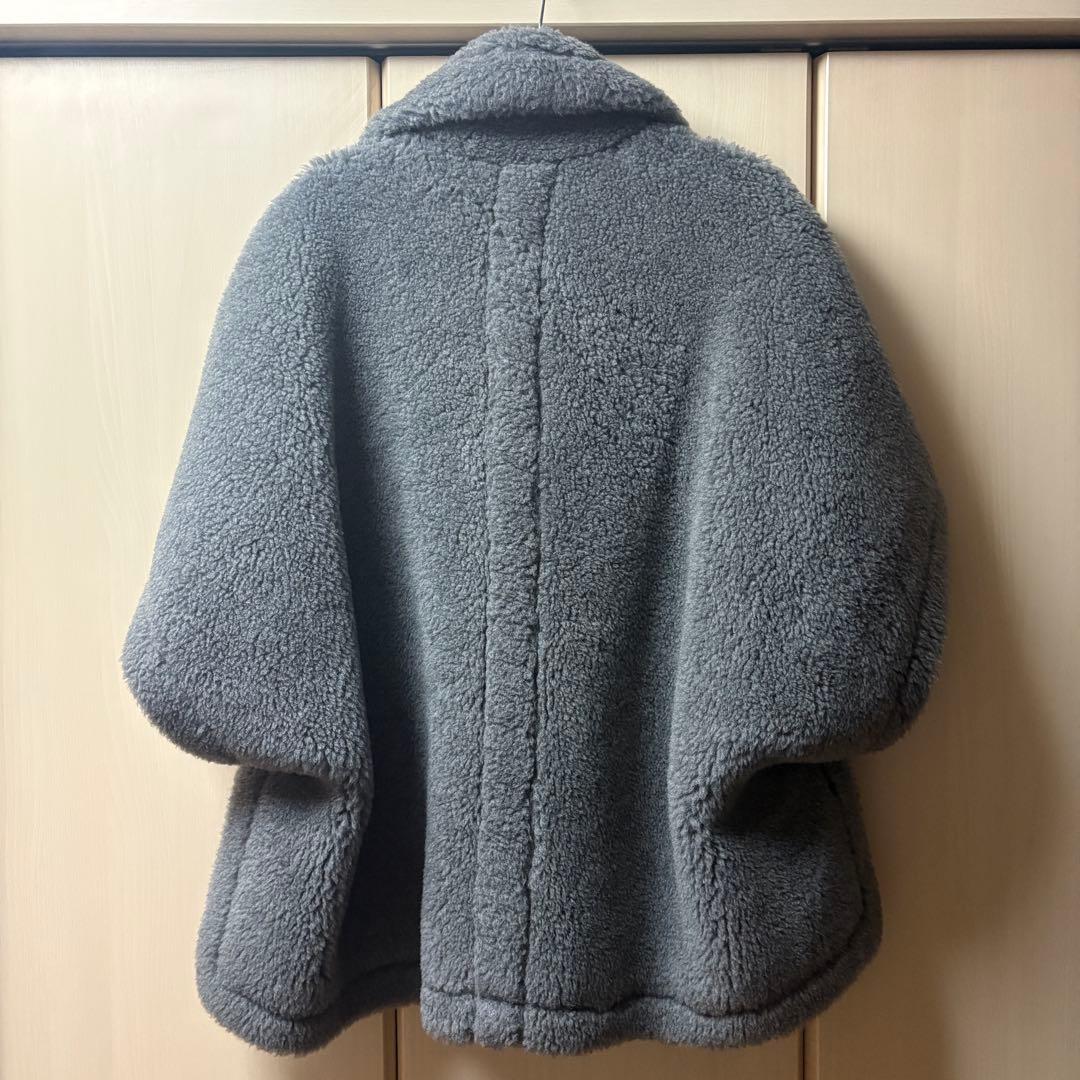 ベアポンチョ　グレー　Rnyroom テディベア