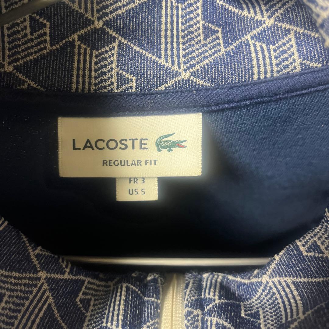 ラコステ LACOSTE モノグラム ジャケット ネイビー