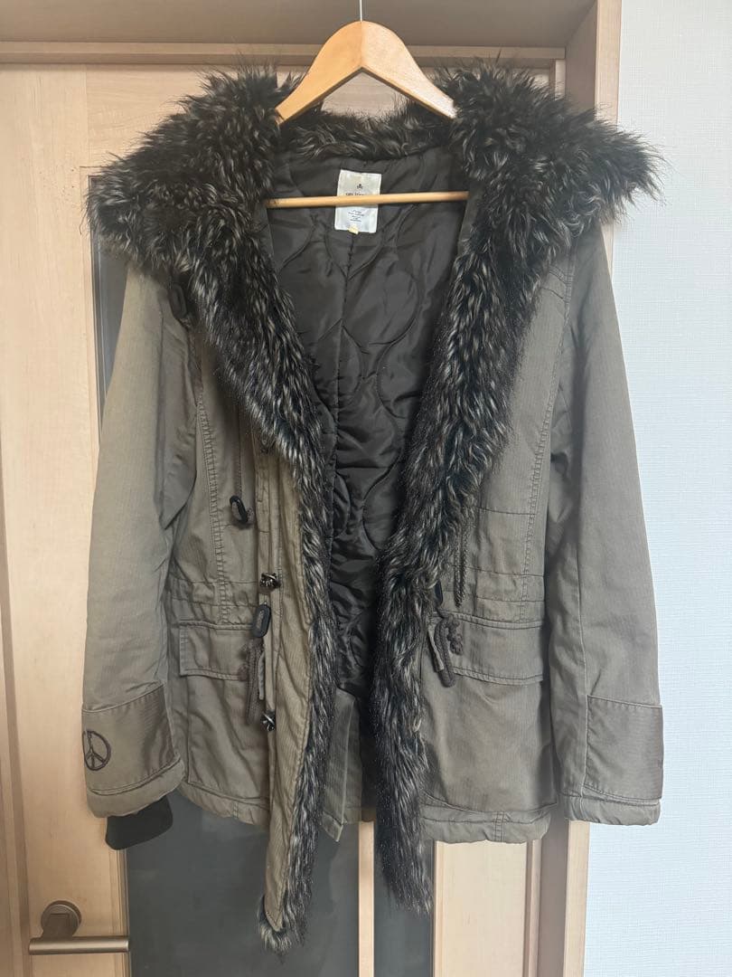 Lサイズ】完売 EGO TRIPPING フードファー カバーオールコート