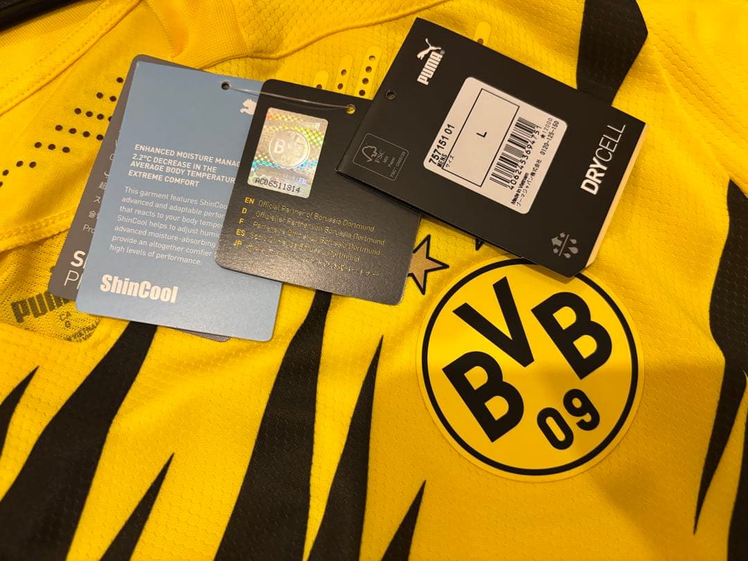 ボルシア・ドルトムント サンチョ 7号 Lサイズ シャツ 20/21