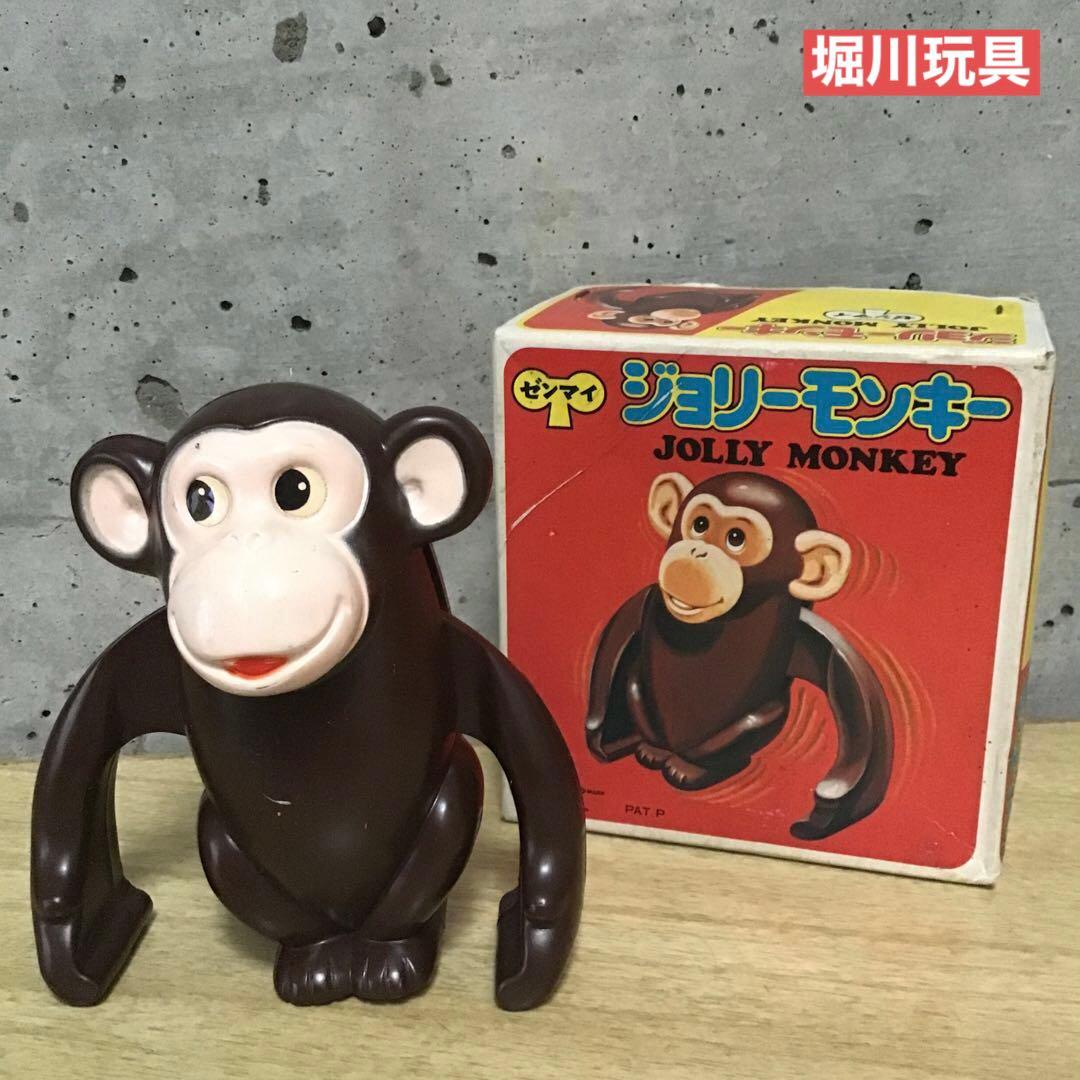 昭和レトロ ゼンマイ おもちゃ ジョリーモンキー 堀川玩具 日本製