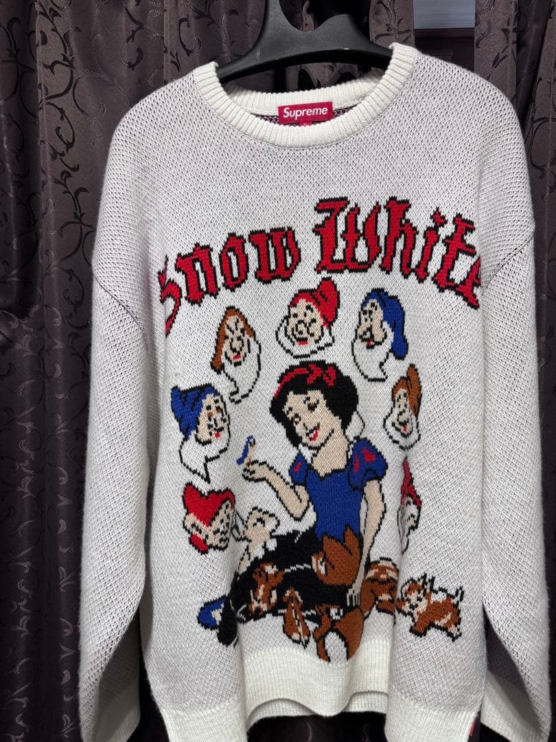 トップス Supreme  White Sweater