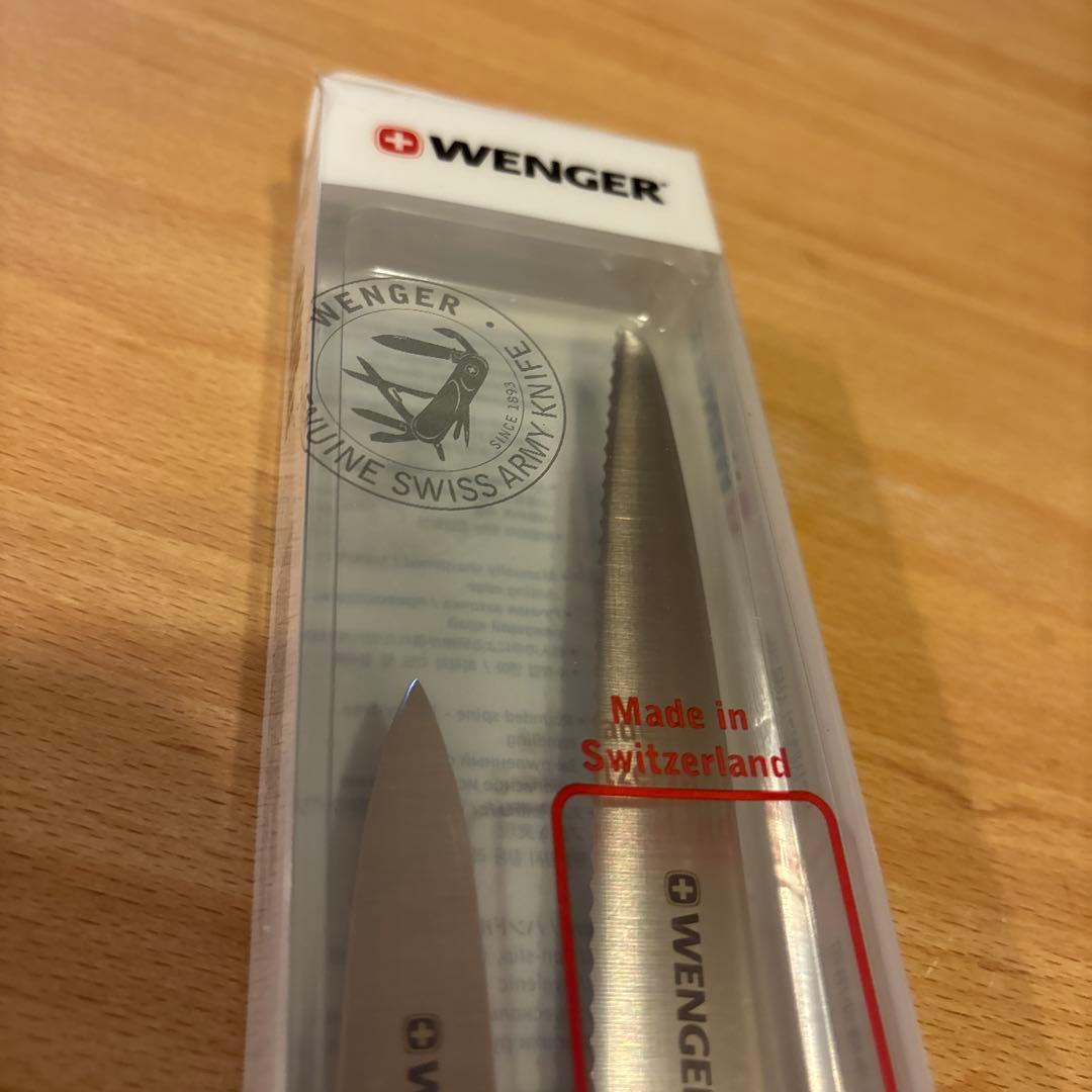 レア☆未使用☆ウェンガー☆スナックナイフ☆パーリングナイフ☆ピンク☆WENGER