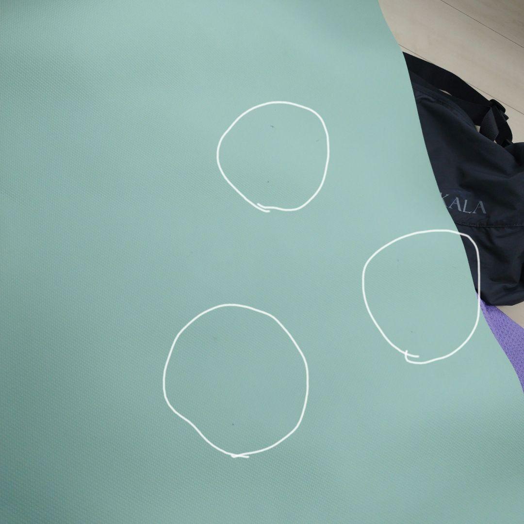 SUKALA マット収納バッグ グレー１枚 ヨガマット両面使用可１枚　 ラグ２枚