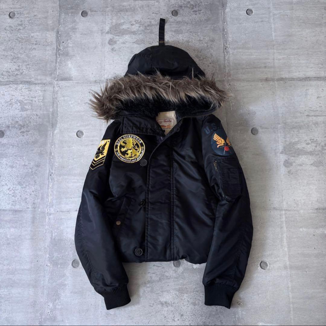 00s archive N2-B bomber jacket far y2k - メルカリ