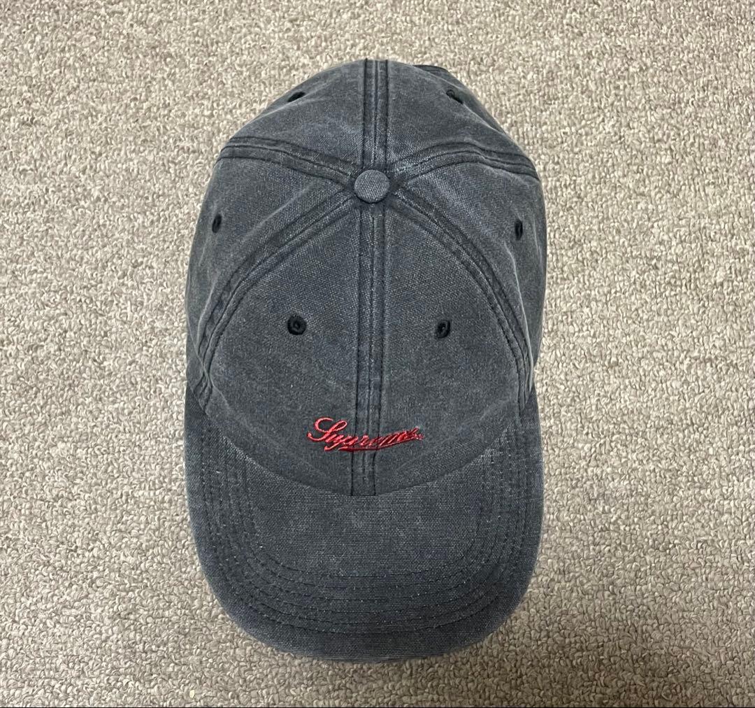 Supreme 6パネル ダメージ加工 デニムキャップ シュプリーム - メルカリ
