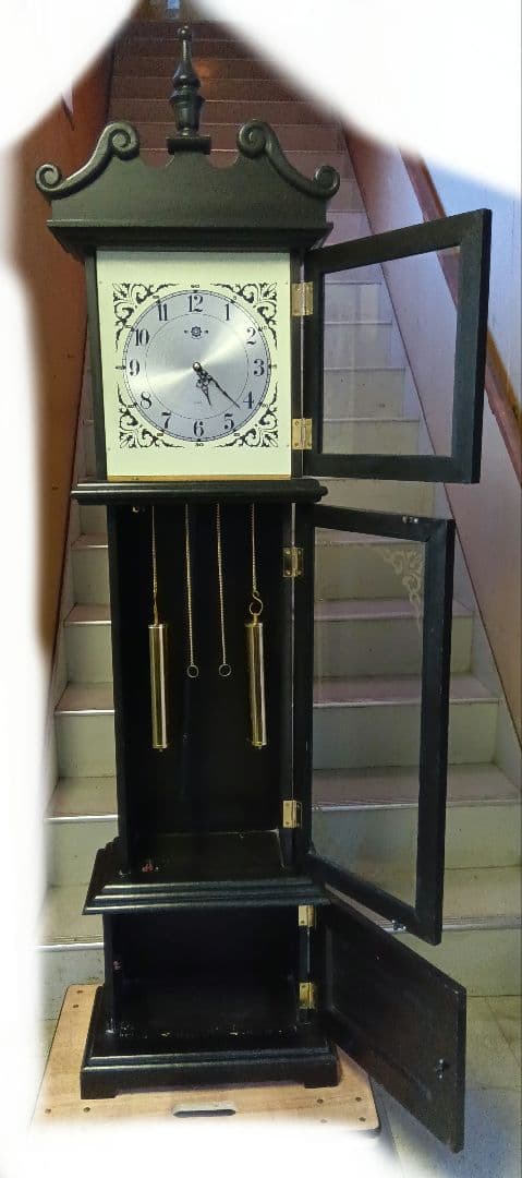 舵牌 CHIME 振り子時計 大型置時計 ホールクロック 大きな古時計 レトロ