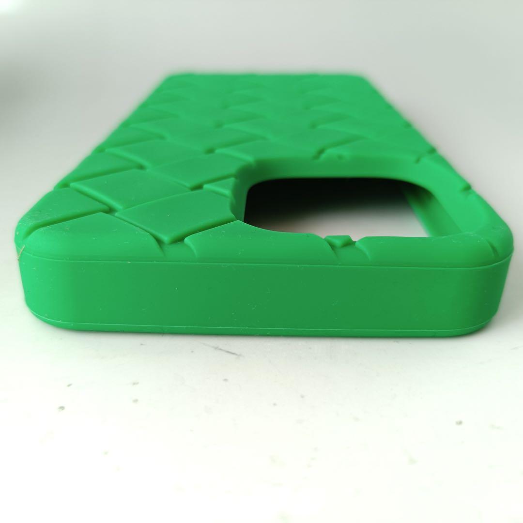 ボッテガヴェネタ iPhone14 PRO MAX シリコンケース パラキート