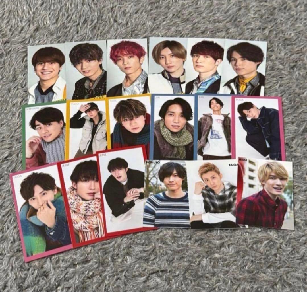 SixTONES 厚紙 デタカ まとめ売り 松村北斗 京本大我 田中樹 髙地優吾